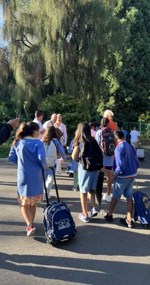 Rentrée à l'école élémentaire